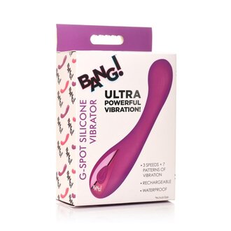 XR BRANDS BANG! G-SPOT SILICONE VIBRATOR PRP