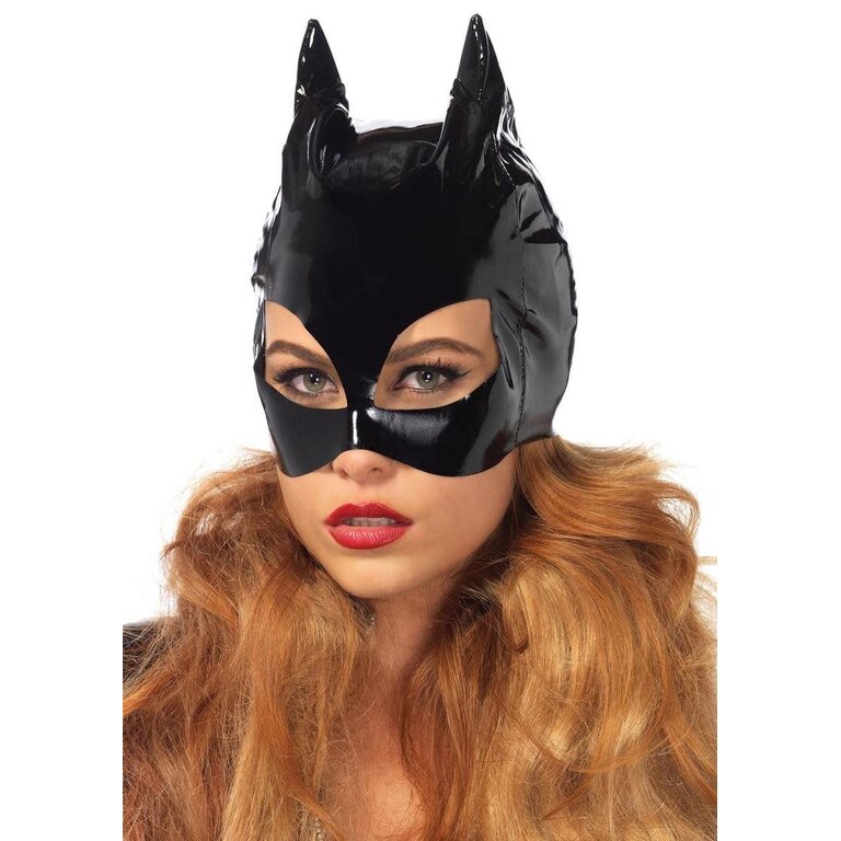 LEG AVENUE VINYL CAT WOMAN MASK