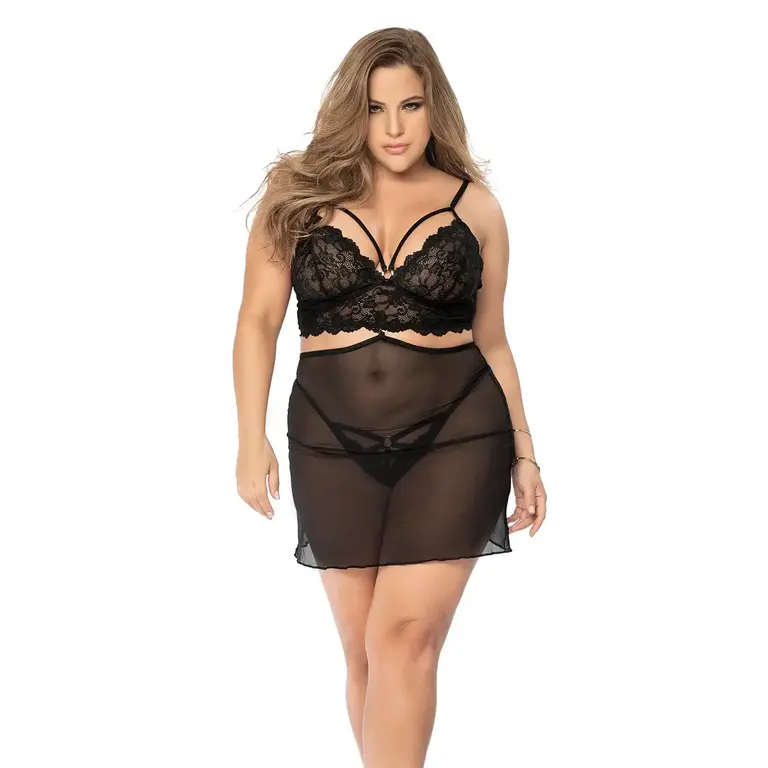 MAPALE 2 IN 1 PLUS SIZE BABYDOLL
