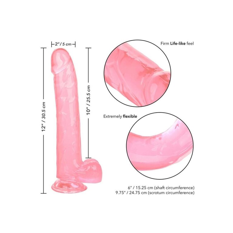 CALIFORNIA EXOTIC SIZE QUEEN DILDO 10"