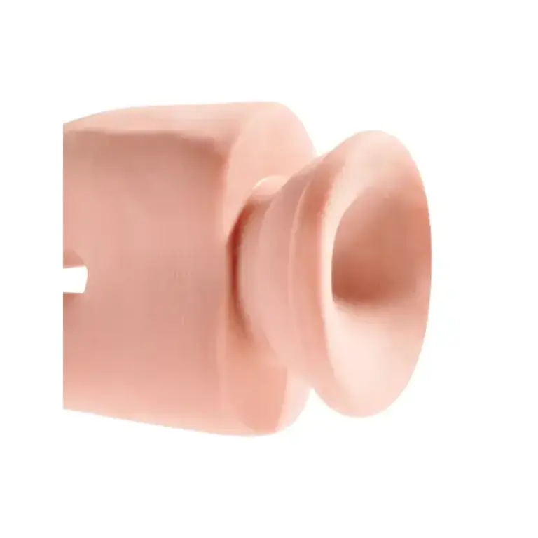 PIPEDREAM KING COCK PLUS TRIPLE DENSITY DOUBLE PENETRATOR 9.5IN VNL