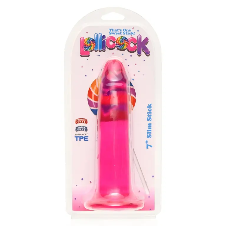 LOLLICOCK 7" SLIM STICK - CHERRY ICE