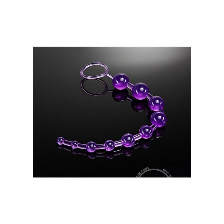 BLUSH NOVELTIES B YOURS BASIC BEADS PURPLE