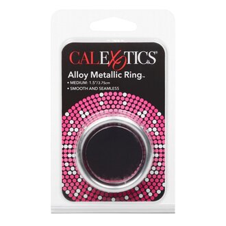 CALIFORNIA EXOTIC ALLOY METALLIC RING MEDIUM COCK RING 1.5"