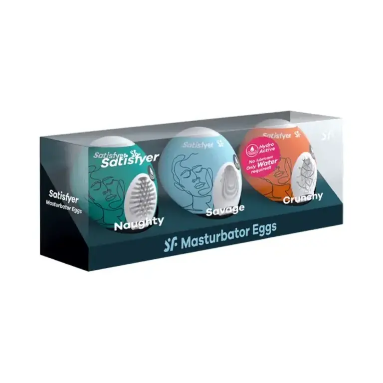 SATISFYER SATISFYER 3X MASTURBATOR EGG