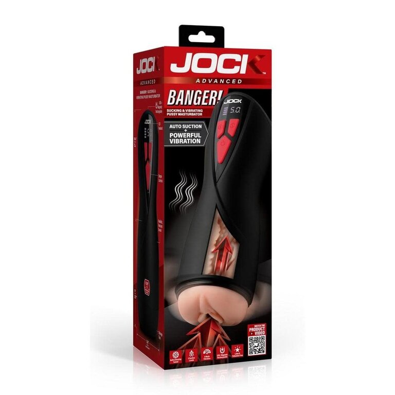 JOCK JOCK BANGER VIBRATING MASTURBATOR