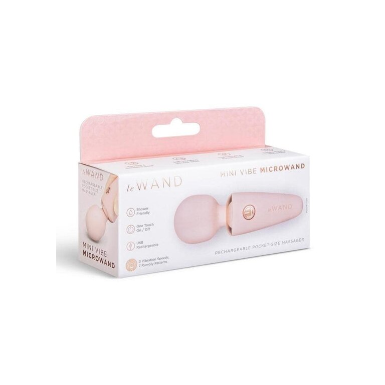 LE WAND LE WAND MINI VIBE WAND - ROSE GOLD