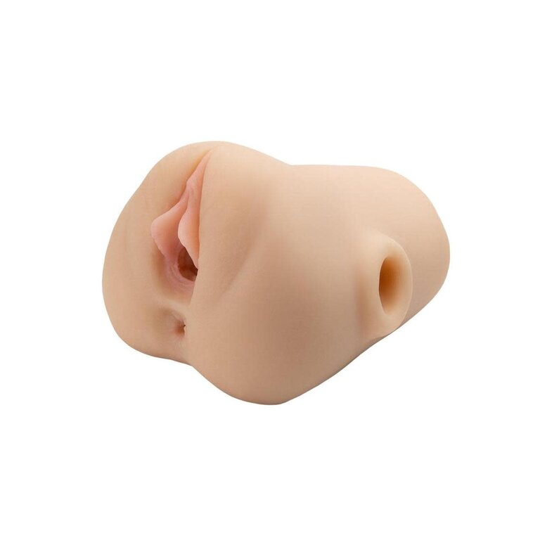 PIPEDREAM PDX PLUS DOUBLE POUNDER VIBRATING SQUEEZE STROKER LIGHT