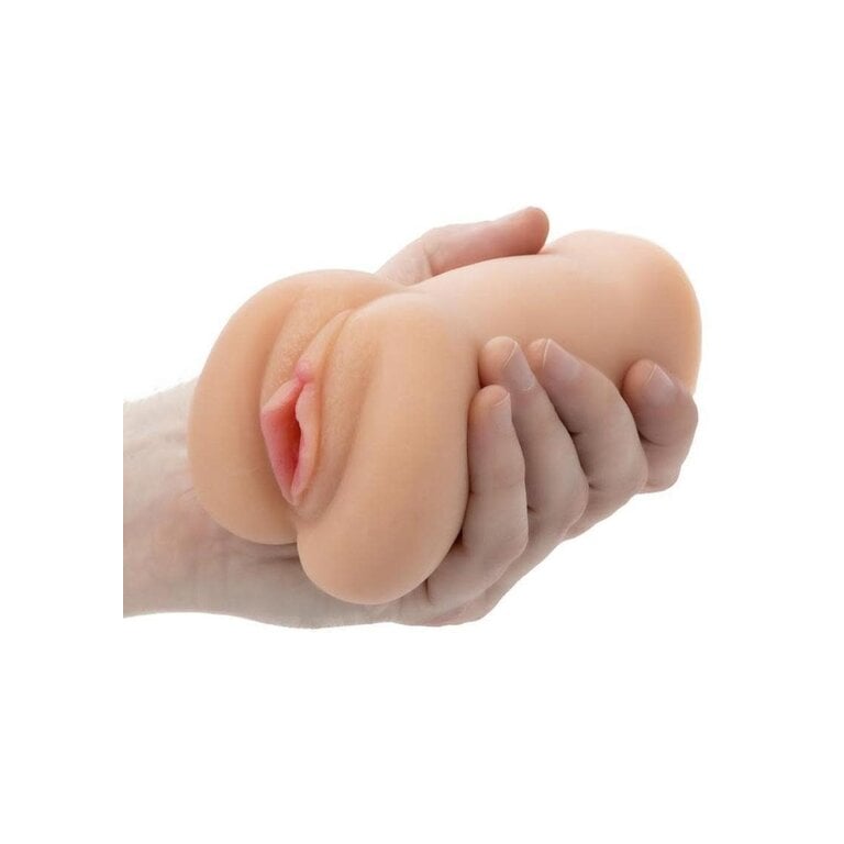 CALIFORNIA EXOTIC STROKE IT LIQUID SILICONE JUICY PUSSY IVORY