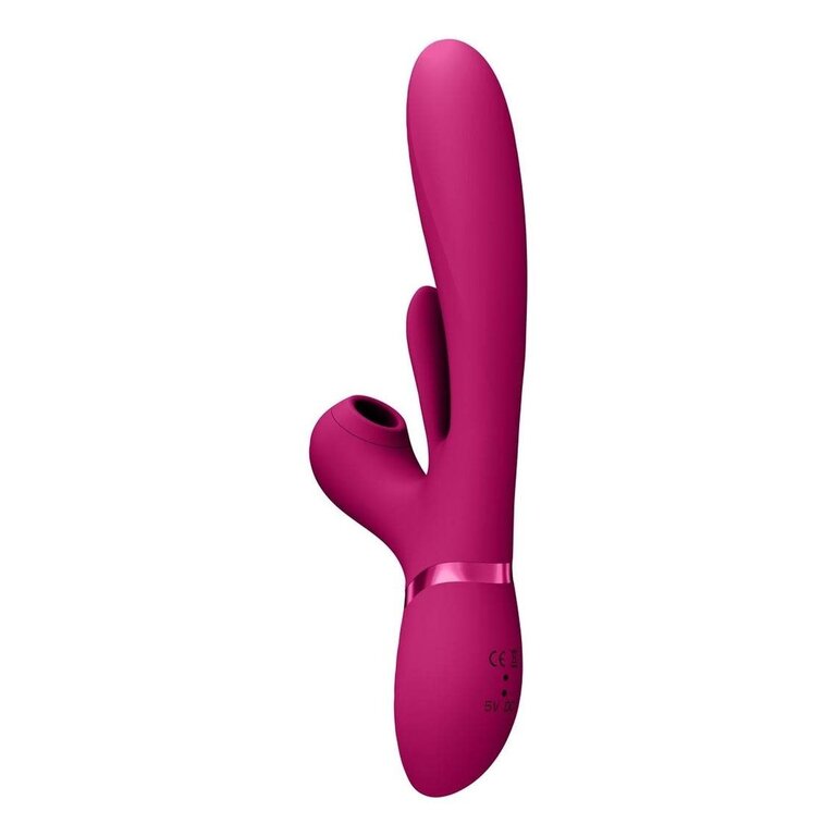 EVOLVED NOVELTIES VIVE TRIPLE MOTOR THRUSTING G SPOT VIBRATOR PNK