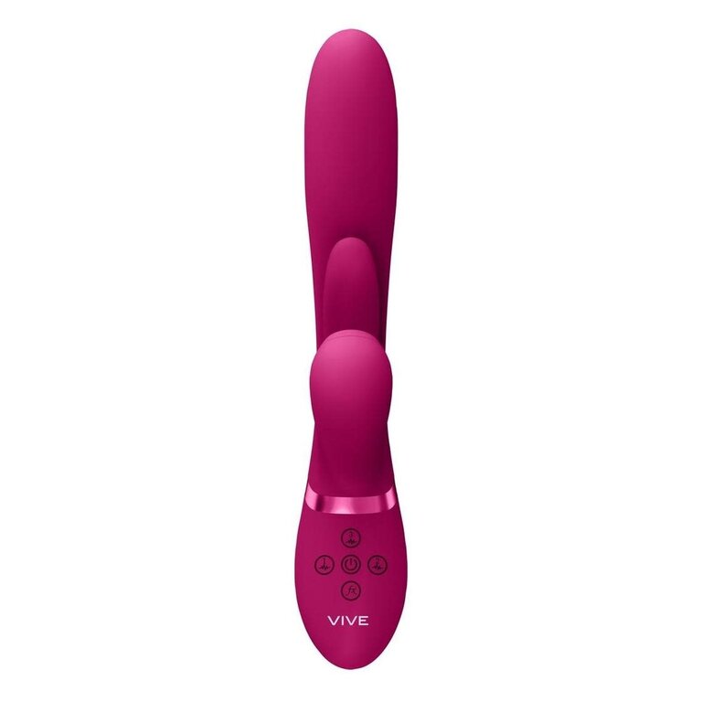 EVOLVED NOVELTIES VIVE TRIPLE MOTOR THRUSTING G SPOT VIBRATOR PNK