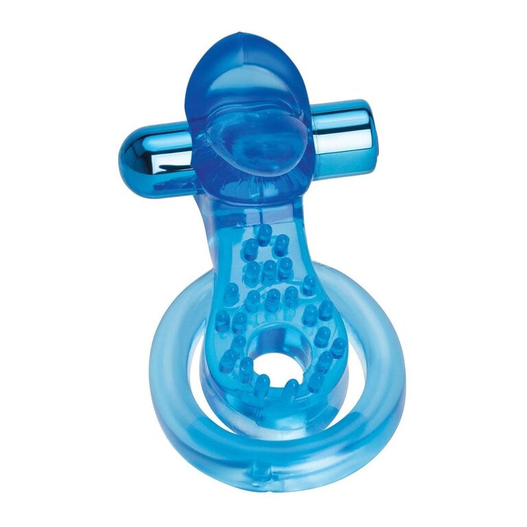 BODYWAND BW RECHARGEABLE DUO RING W/ CLIT TICKLER
