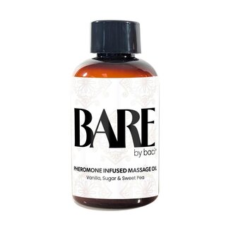 BACI BACI BARE MASSAGE OIL- 4OZ VANILLA