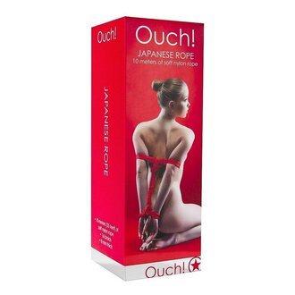SHOTS AMERICA JAPANESE ROPE 10M - RED