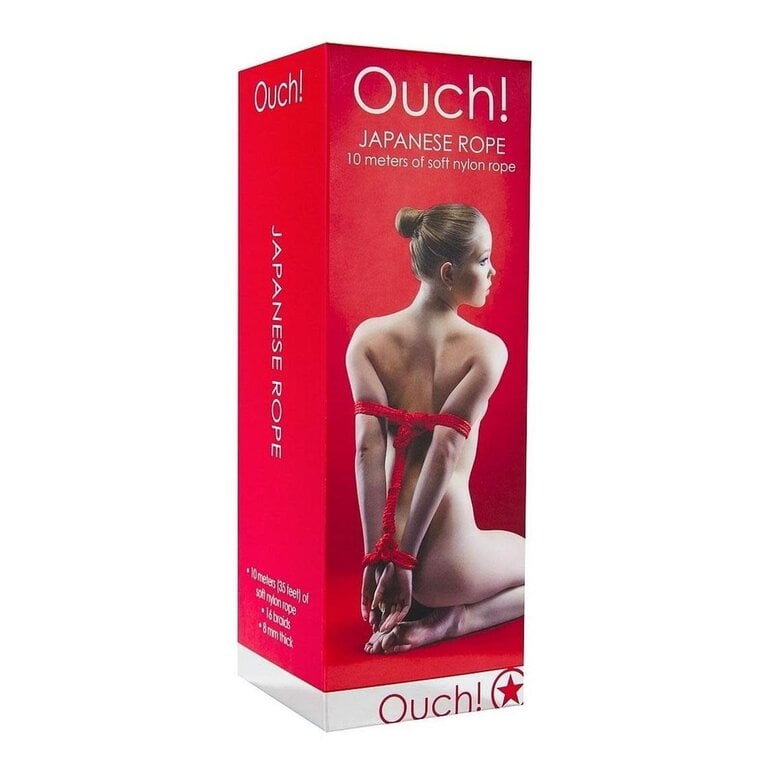SHOTS AMERICA JAPANESE ROPE 10M - RED