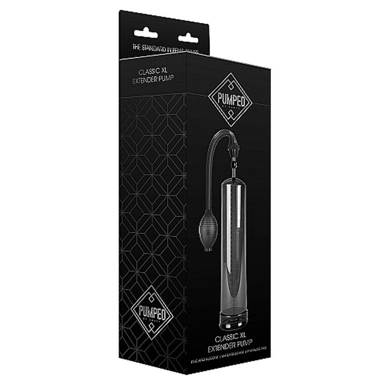 SHOTS AMERICA PUMPED CLASSIC XL EXTENDER PUMP BLACK