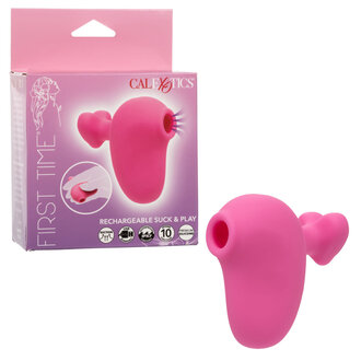 CALIFORNIA EXOTIC FIRST TIME RECHARGEABLE SUCK & PLAY