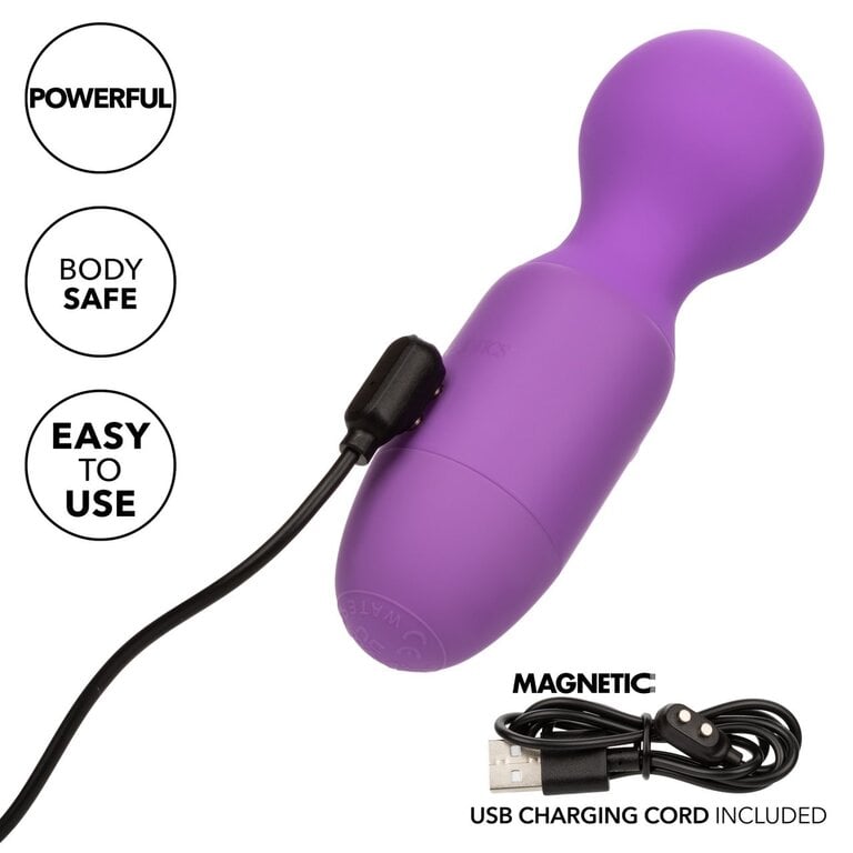 CALIFORNIA EXOTIC FIRST TIME MASSAGER PURPLE RECHARGEABLE