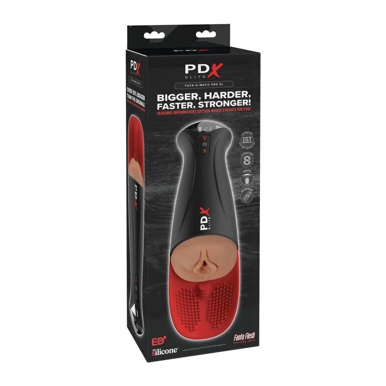 PIPEDREAM PDX ELITE FUCK-O-MATIC PRO XL - BROWN