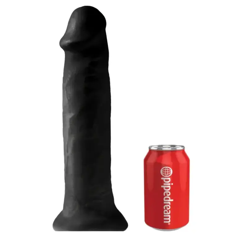 PIPEDREAM KING COCK 14" COCK - BLACK