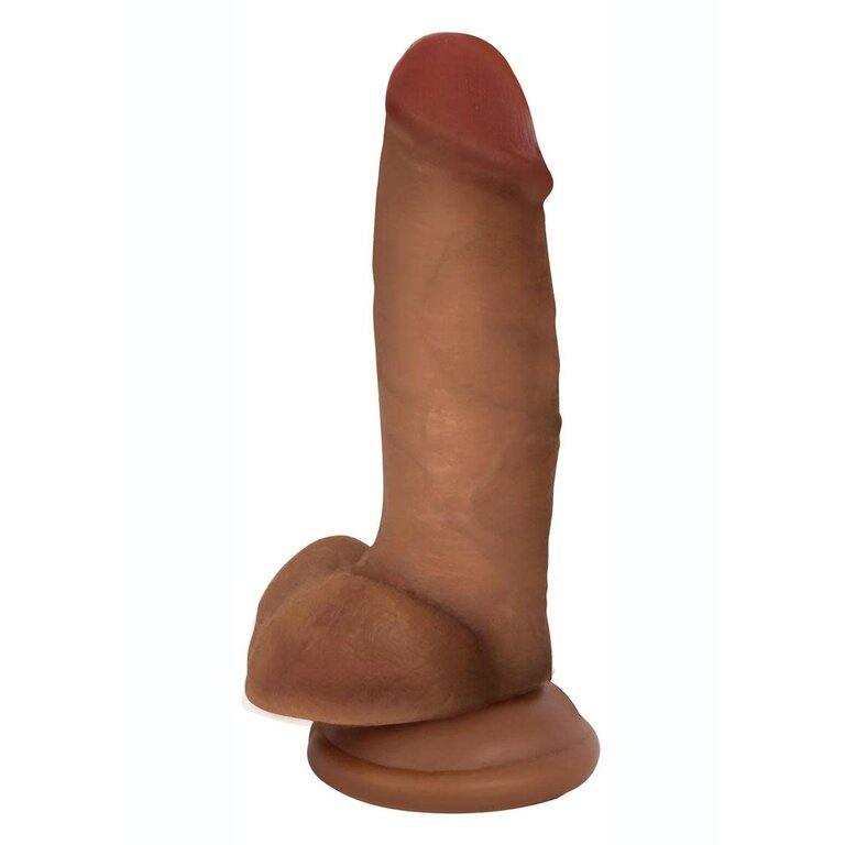 JOCK JOCK BARESKIN REALISTIC DONG W/ BALLS 7IN - CARM