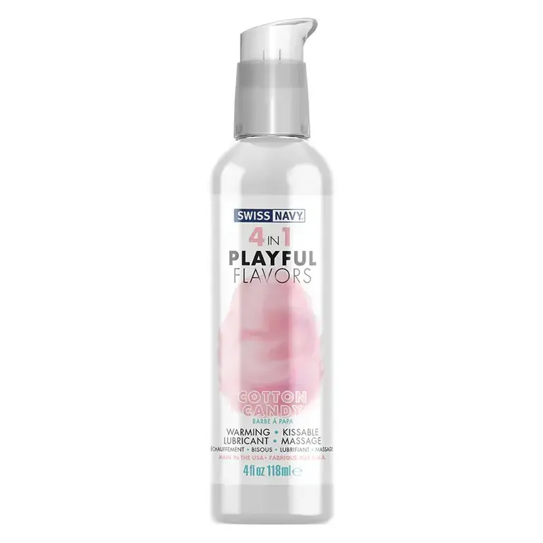 SWISS NAVY 4 IN 1 PLAYFUL FLAVORS COTTON CANDY