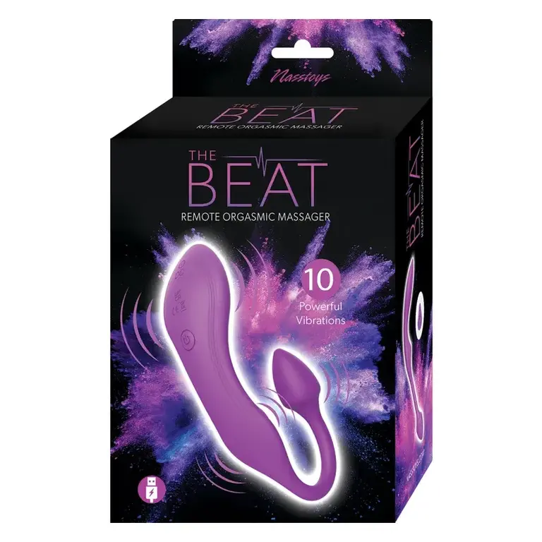 NASS TOYS THE BEAT REMOTE ORGASMIC MASSAGER
