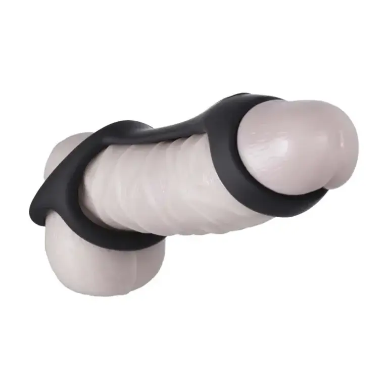 NASS TOYS MAGIC RIDGED COCK STRAP & BALL STRETCHER