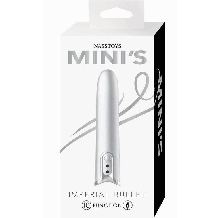 NASS TOYS MINI'S IMPERIAL SILICONE BULLET SLV
