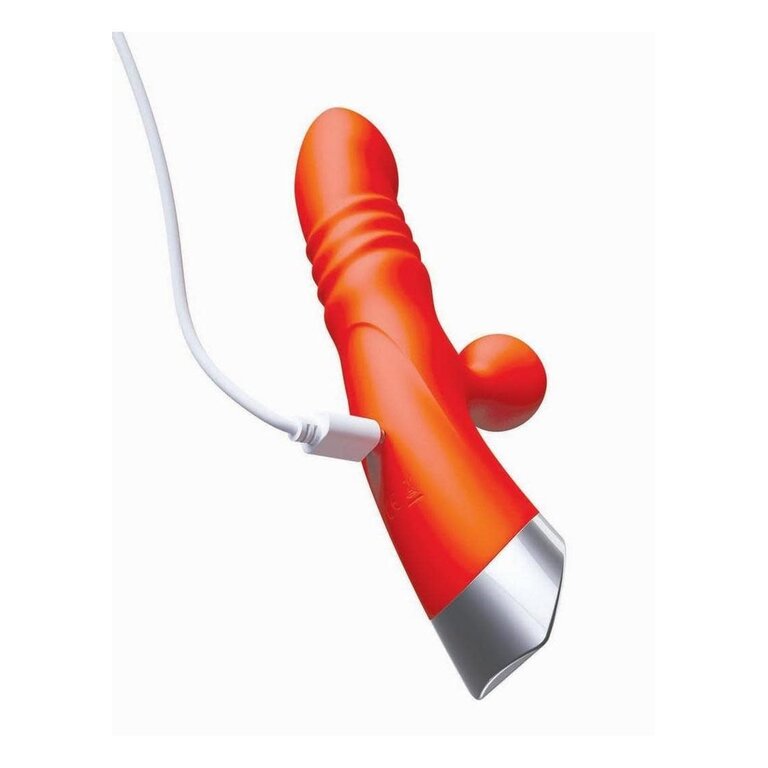 NASS TOYS INTRUDER THRUSTING PLEASURE VIBE TANGERINE