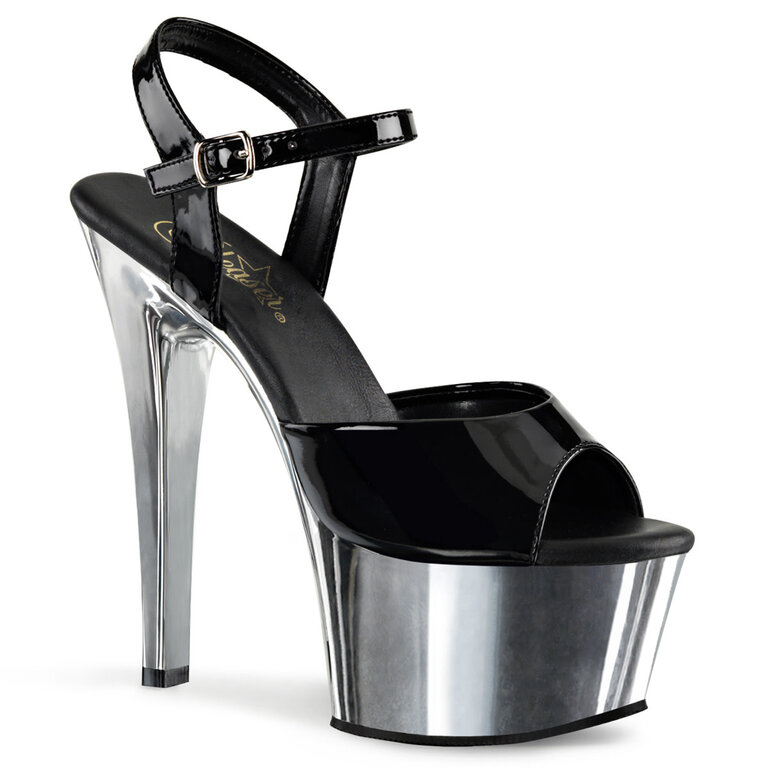 PLEASER SHOES 6" HEEL ANKLE STRAP SANDAL