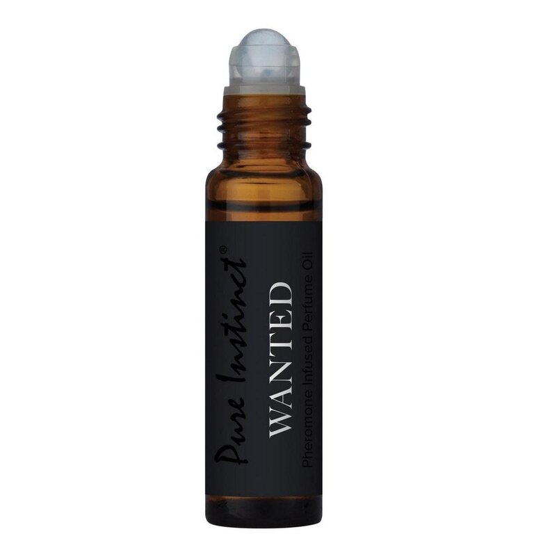 CLASSIC BRANDS MEN PURE INSTINCT PHEROMONE PERFUME OIL WANTED .34 FL OZ