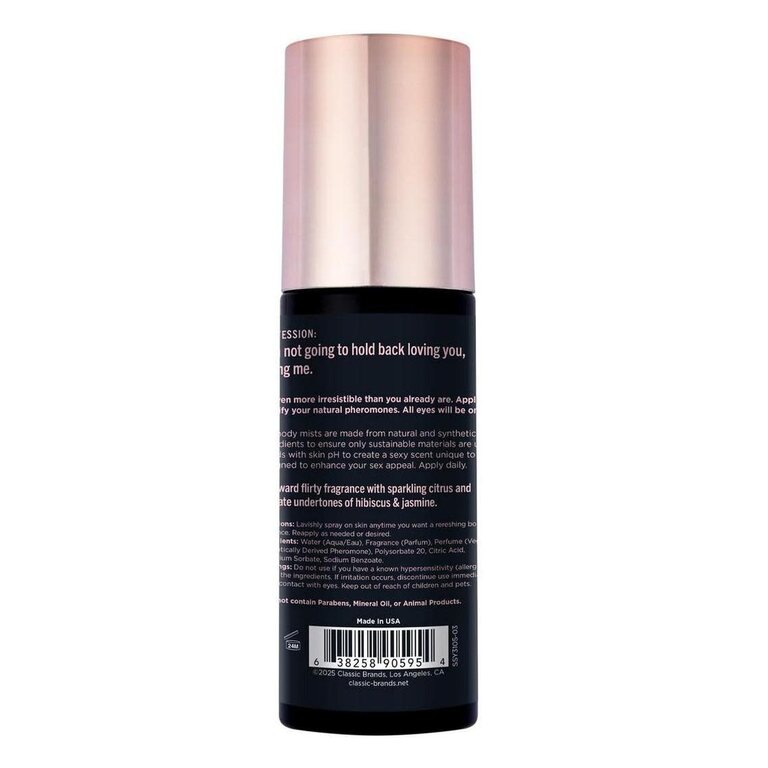 CLASSIC BRANDS SIMPLY SEXY PHEROMONE MIST LETS GET IT ON 3.35 FL OZ