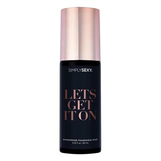 CLASSIC BRANDS SIMPLY SEXY PHEROMONE MIST LETS GET IT ON 3.35 FL OZ