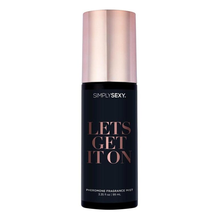 CLASSIC BRANDS SIMPLY SEXY PHEROMONE MIST LETS GET IT ON 3.35 FL OZ