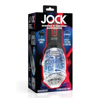 JOCK JOCK SPINNING & VIBRATING MASTURBATOR
