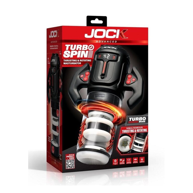 JOCK JOCK TURBO SPIN THRUSTING & ROTATING MASTURBATOR