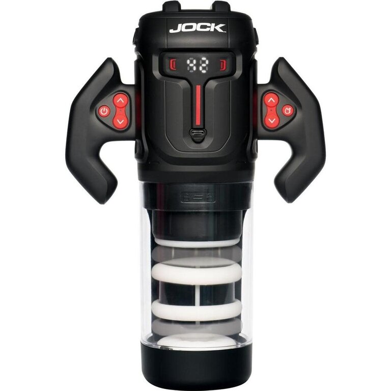 JOCK JOCK TURBO SPIN THRUSTING & ROTATING MASTURBATOR