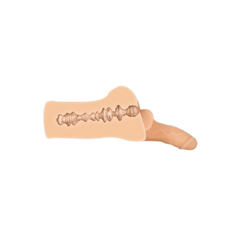 EVOLVED NOVELTIES GENDER X BACKDOOR BASH  VIBRATING STROKER