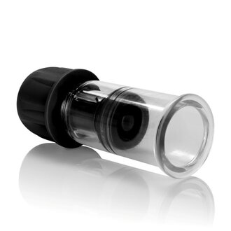 CALIFORNIA EXOTIC NIPPLE PLAY VACUUM TWIST SUCKERS BLACK