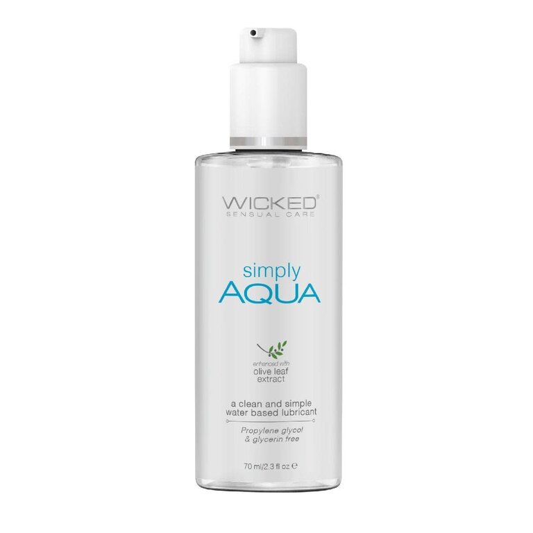 WICKED LUBES WICKED SIMPLY AQUA LUBE 2.3 OZ