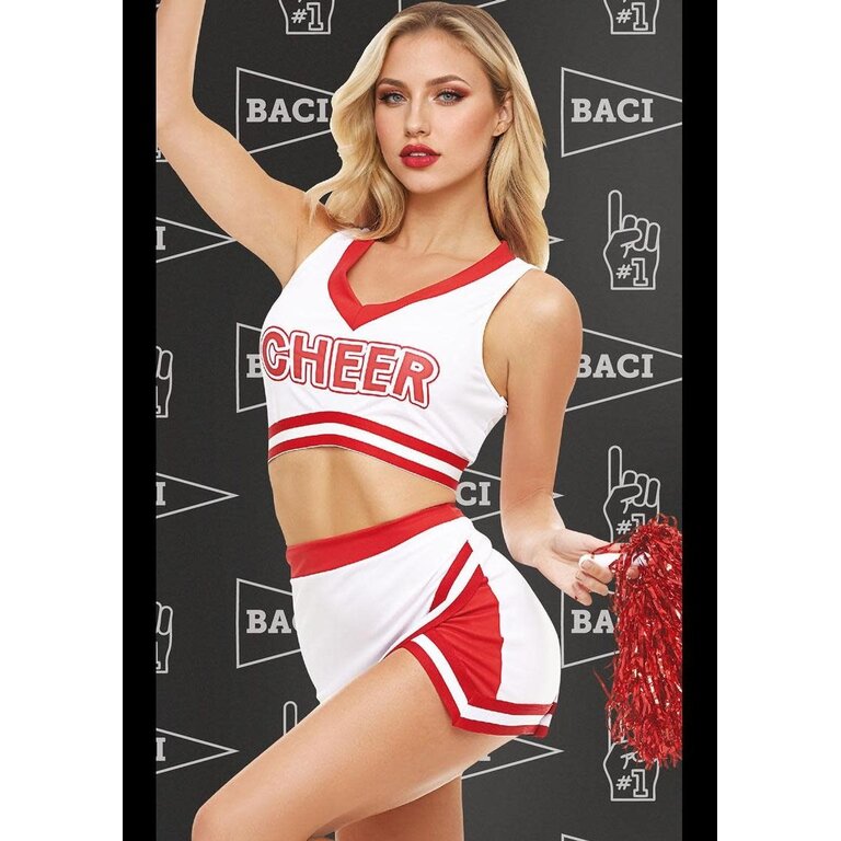 BACI GAMEDAY HOTTIE 4PC SET RED/WHITE-OS