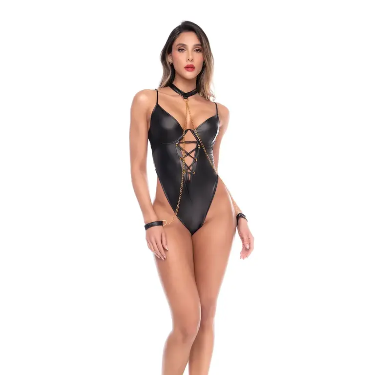 MAPALE CHAIN ACCENT WET TEDDY