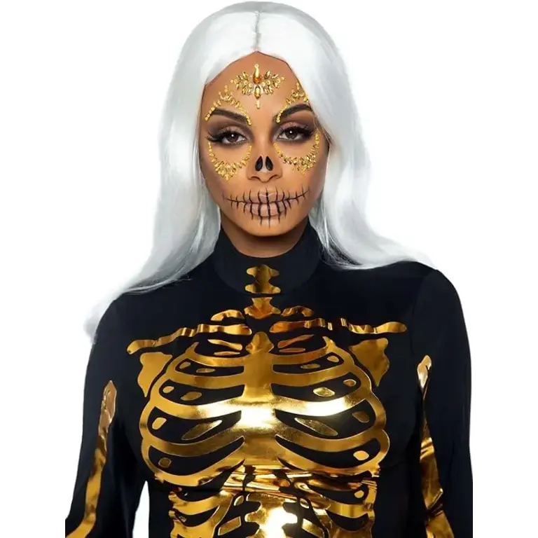 LEG AVENUE SUGAR SKULL FACE JEWELS