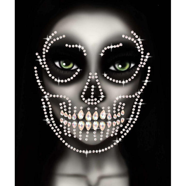 LEG AVENUE GLOW IN THE DARK SKULL JEWELS