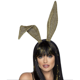 LEG AVENUE GLITTER BUNNY EAR HEADBAND