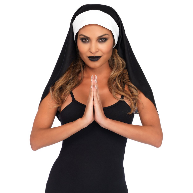 LEG AVENUE NUN HABIT HEADBAND