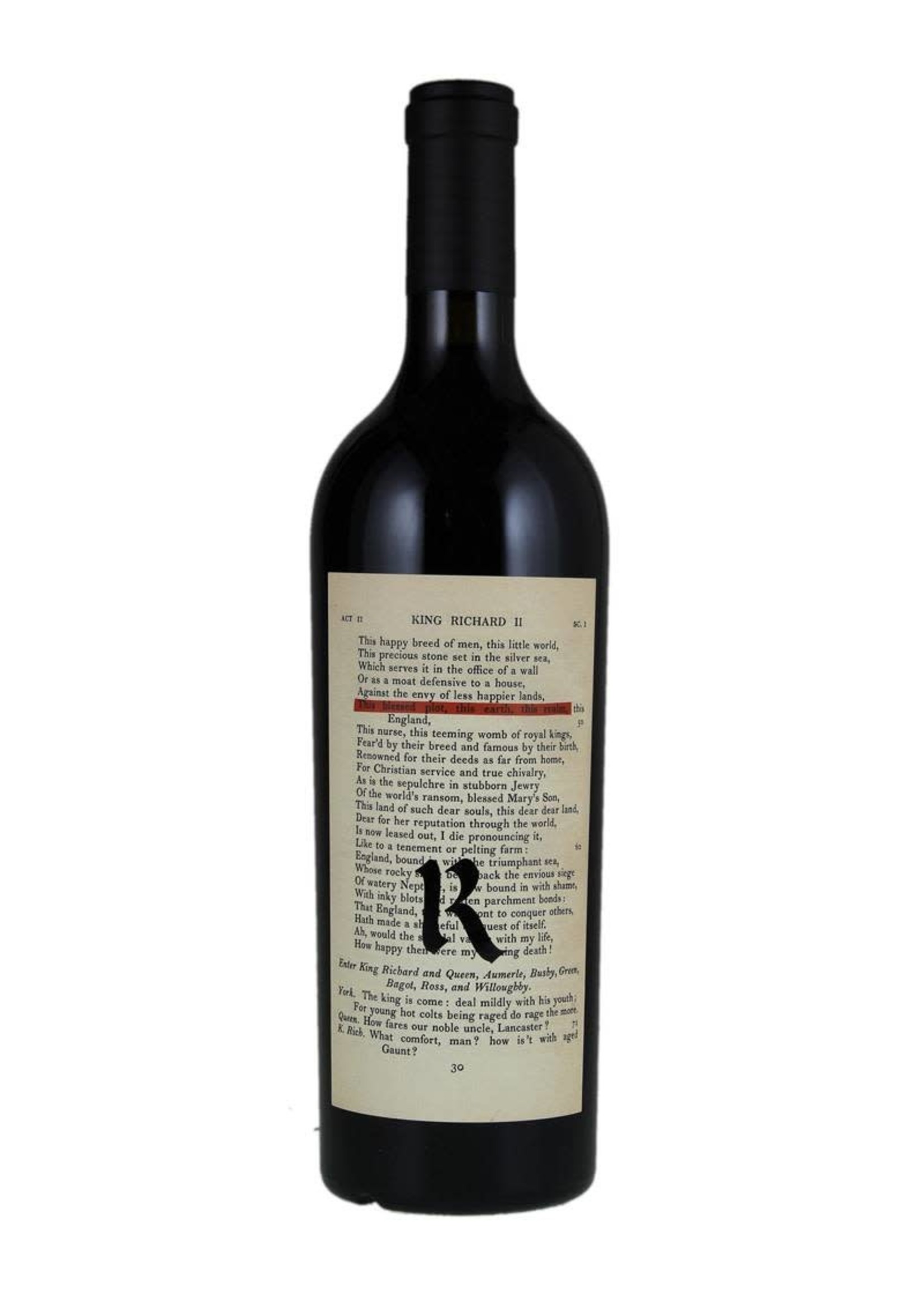 REALM 'The Bard' Red Blend, Napa Valley, California