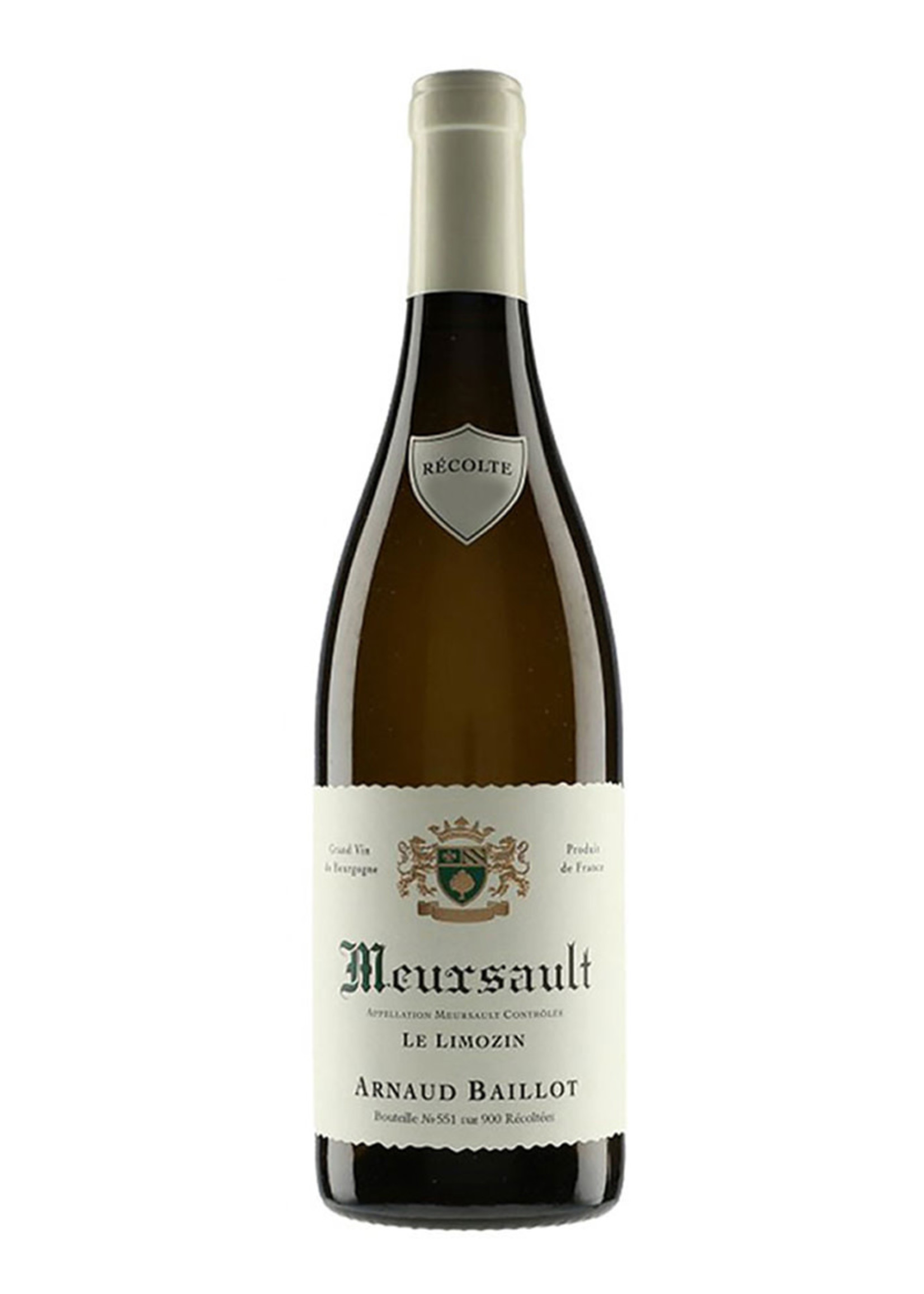 Arnaud Baillot 2017 'Le Limozin' Meursault, Burgundy, France