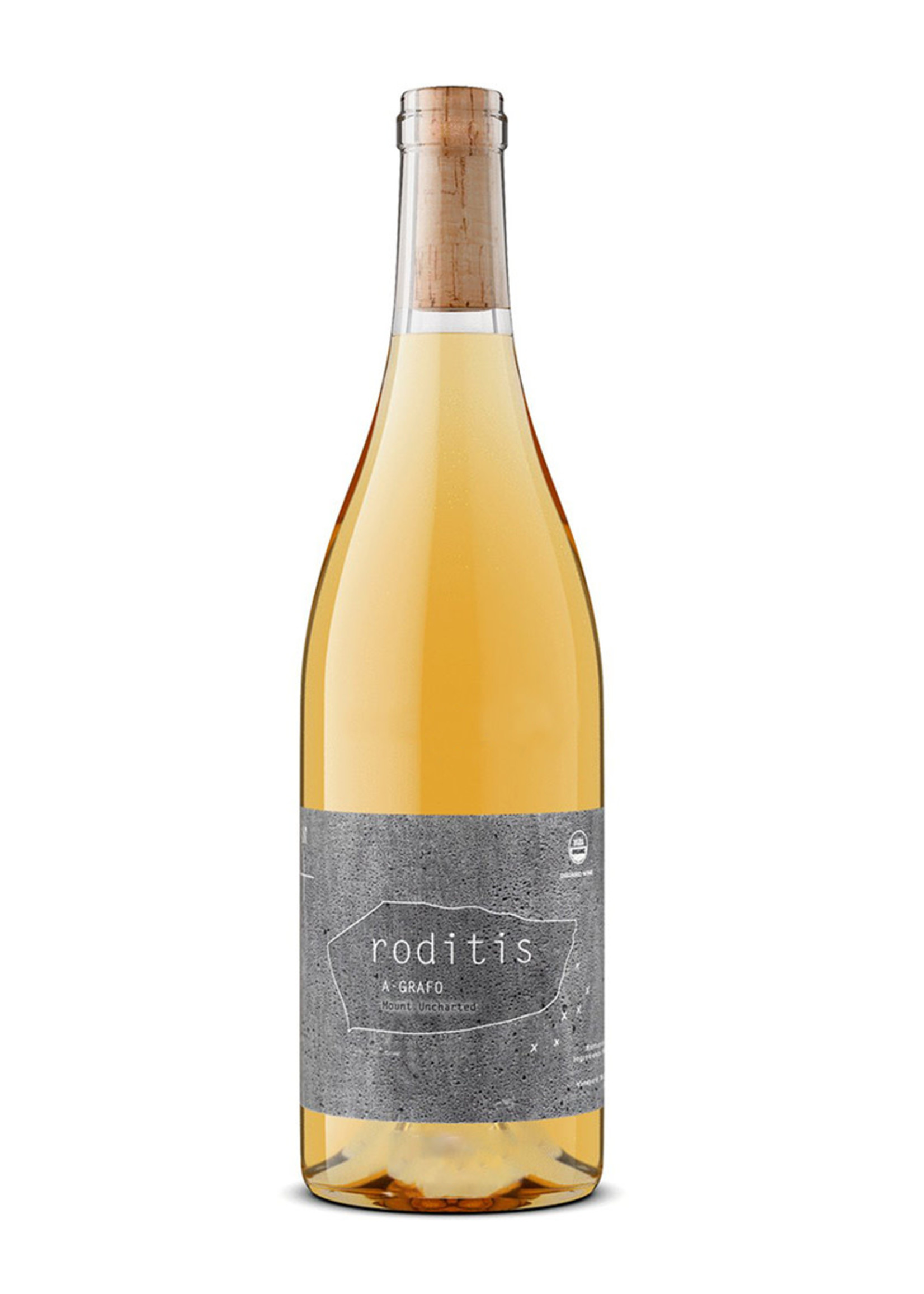 Kontozisis Vineyards 2019 'A - Grafo Mount Uncharted' Roditis PGI Karditsa, Thessalia, Greece (Orange)